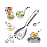 5-in-1 Stainless Steel Cooking Spoon,Multifunctional Stainless Steel Spoon