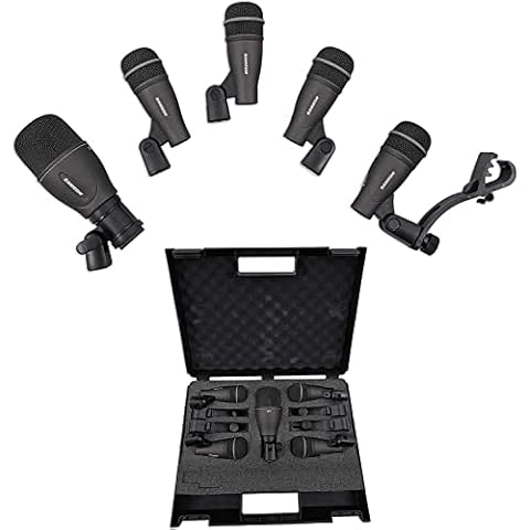 SAMSON DK705 5-Piece Drum Microphone Kit Cover