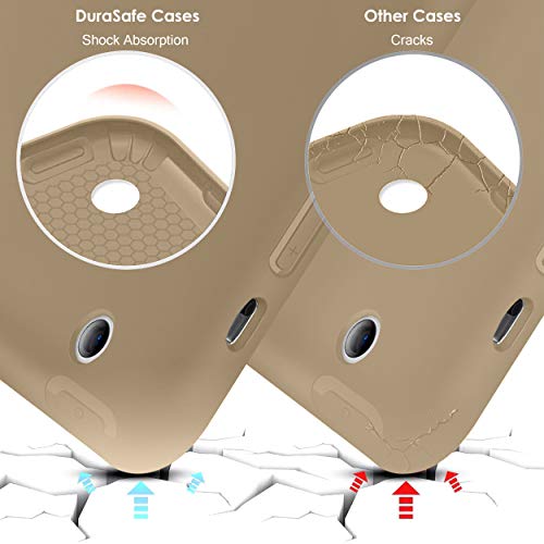 Image of DuraSafe Cases for iPad Pro 11 inch 4th 3rd 2nd Gen Case A2759 MNXE3HN /A MNXD3HN /A A2435 MNXG3HN /A MNXF3HN /A MNXJ3HN /A A2761 A2762 MNXN3HN /A MP553HN /A A2377 MHQR3HN /A MHQT3HN /A A2228 MY232HN /A - Gold