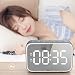 SODIAL Radio Reloj Despertador Digital con Radio FM, Altavoces con Conector para...