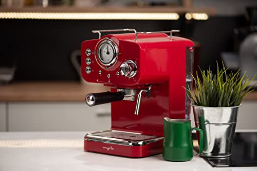Espressomaschine Siebträger | Kaffeemaschine mit Siebträger | Espresso Milchaufschäumer | Siebträgermaschine klein | für… – Bild 8
