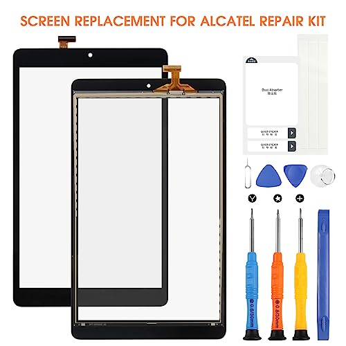 Touch Screen for Alcatel Joy Tab2 9032X / 3T 2020 9032X 9032Z 8 inch Digitizer Screen Replacement for Alcatel Joy Tab2 / 3T 2020 Touchscreen Front Glass Panel with Repair Tools (not LCD Display) - Thumbnail 7