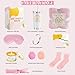 Get Well Soon Care Package for Women, 12 Pcs Deluxe Self-Care Gift Box with Pink Cozy Blanket, Tumbler, Candle & Spa Feel Better Basket – After Surgery, Thinking of You, Encouragement Recovery Gifts