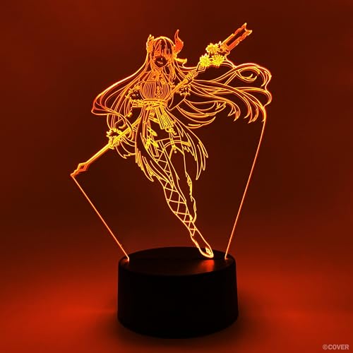 Veilleuse LED RVB 16 couleurs Hololive Nerissa Ravencroft avec socle tactile et télécommande - 6