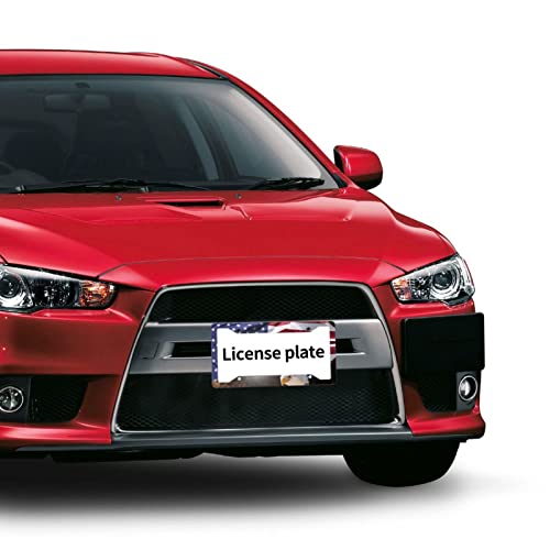 Eagle American Flag License Plate Frames, 2 Pack July 4Th Independence Day License Plate Covers Decorative Car Tag Frame Holder Car Accessories For Girl Women Men Vehicles #TOP6