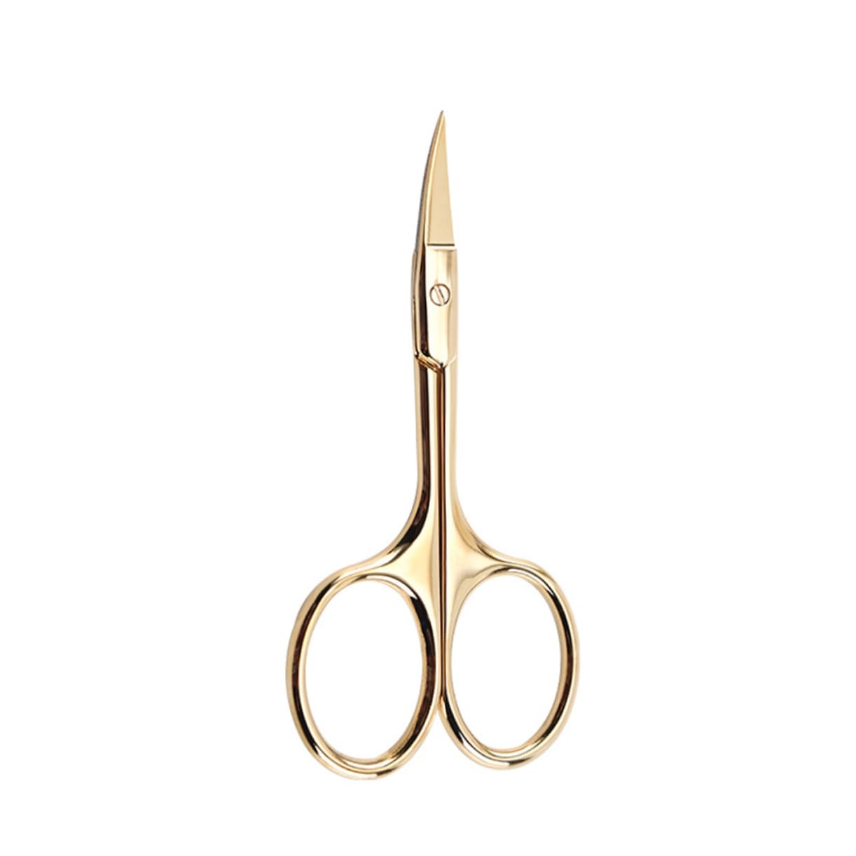 IWOWHERO Men's Grooming Kit 4pcs Stainless Steel Beard Scissors Mustache Trimmer Precision Shears Random