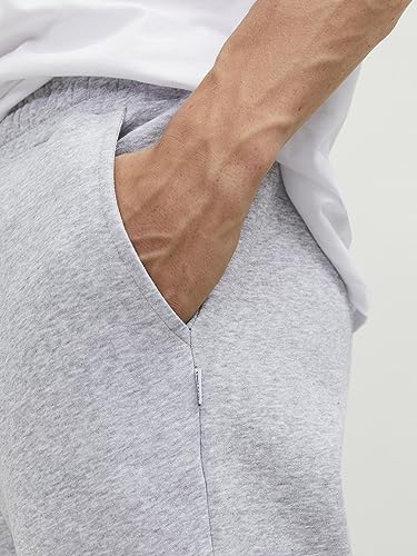 Jack & Jones Jpstgordon Jjbradley Sweat Pant Gms Noos Pantalones deportivos, Hombre, Light Grey Melange, XL - imagen 7