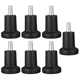 Roulettes pour chaises d'intérieur : surface mate, design simple et élégant, compactes et faciles à installer, roulettes pratiques pour chaises