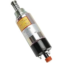 Shutoff Solenoid 24V 125-5772 1255772 1554652 Compatible with Caterpillar CAT 3114 3116 3126 320B 322B M318 M320 M325B