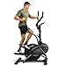 Dripex 3-in-1 Elliptical Cross Trainer for Home Gym, Cardio Climber Elliptical Machine with 16-Level Silent Magnetic Resistance, 8 kg Flywheel, LCD Monitor with Workout Data & Pulse Sensors