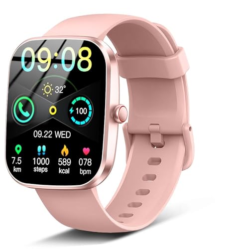 Smart Watch for Men Women(Answer/Make Calls), HD Smartwatch, Fitness...