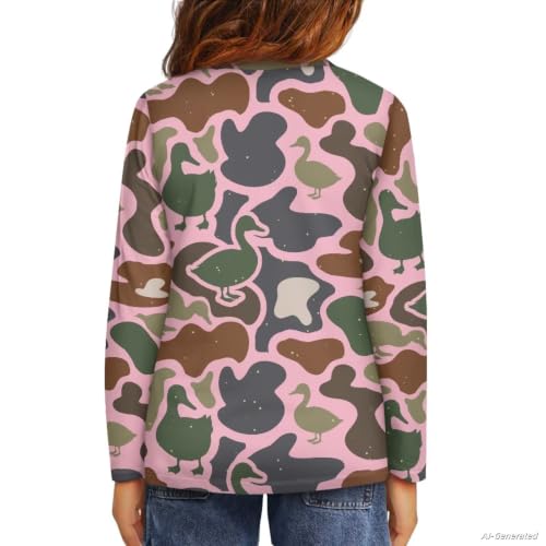 Image of Renewold Boys Girls Tees Kids T-Shirt Long Sleeve Crewneck T Shirts Casual Athletic Tops Clothing for Home School Travel