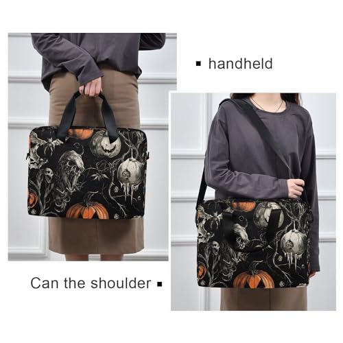 Funda para portátil calabaza y calavera ALAZA 13-15.6" miniatura 2