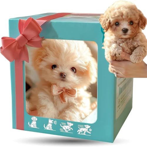 Nicoo Mon chiot robot réaliste qui agit comme un vrai chien, chiens Ai pour adultes réaliste pour adultes, marche, aboiement, queue remuant, cadeau pour les amoureux des animaux (#4)