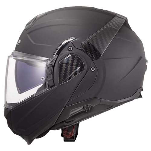 Image of LS2 Helmets Advant II Modular Motorcycle Helmet W /SunShield (Gloss Jeans Gray - X-Small)