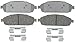 ACDelco 14D1080CH Advantage Ceramic Front Disc Brake Pad Set with Hardware