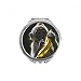 Terrestrial Organism Animal Monkey Hand Compact Mirror Round Portable Pocket Glass