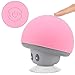 Speaker, Mini Portable Bluetooth3.0 Mushroom Speaker, Noise Reduction Subwoofer with Suction Cup Function for Family, Friends, Kids