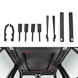 for BMW X5 New Black Car Sunroof Sun Visor Repair Kit Sunroof Curtain Fixing Buckle for E70 F15 54107198762