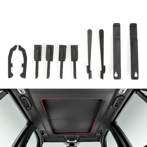 for BMW X5 New Black Car Sunroof Sun Visor Repair Kit Sunroof Curtain Fixing Buckle for E70 F15 54107198762