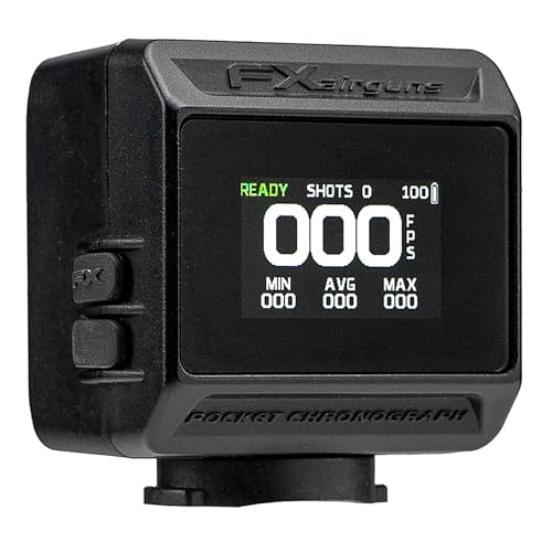 GunTuff FX Radar D1 Chronograph 2026 Model with Screen Wireless Bluetooth Airgun Chrono