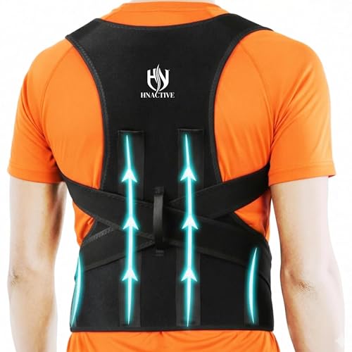 Image of Posture Corrector Belt For Men And Women Breathable Neoprene Back Support Belt Adjustable Back Straight Belt Shoulder And Clavicle Support For Daily Posture Correction