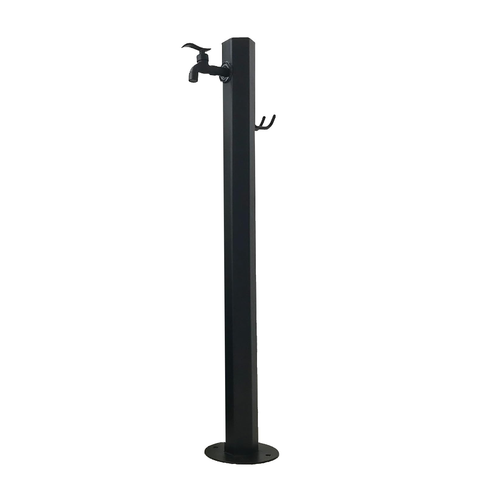WOTZOV Freestanding Garden Water Column - Outdoor Antifreeze Faucet Dispenser, Stylish Gold Hydrant Fountain For Irrigation & Hose Stand, Perfect For Landscaping & Decoration，Brass