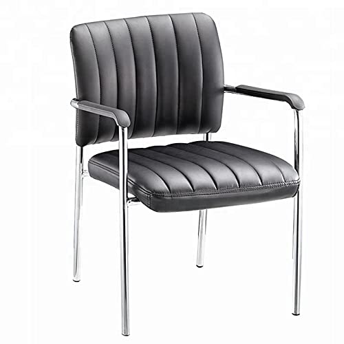 Redefine® Mali Visitor Chair with Zebra Lines Mesh Back and Solid