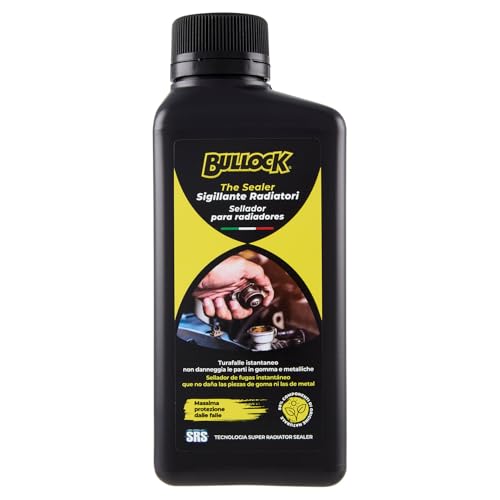 Bullock Car Care The Sealer Universal-Dichtstoff für Heizkörper, sofort einsetzbar, SRS Technology 80 % natürlicher Ursprung, beschädigt Gummi & Metall und Pumpe, behandelt bis zu 10 l, 250 ml