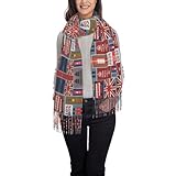 Caractéristiques : les motifs sont très classiques et toujours de style, de sorte que vous êtes cool et décontracté dans la ville urbaine. Les couleurs sont assorties ou vice versa, ce qui reflète votre charme unique. Il y a des pompons sur le bord qui rendent cette écharpe plus mignonne et vivante lorsque vous la portez. Il s'agit d'une écharpe de style traditionnel qui est brillante et magnifique aujourd'hui.