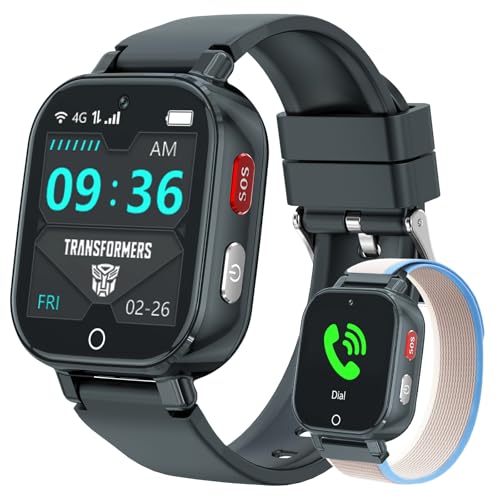 4G Kids Smart Watch with GPS Tracker for Boys Girls Video Call SOS Waterproof