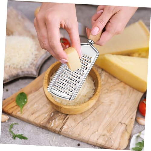 Rallador multiusos de acero inoxidable con mango ergonómico miniatura 7