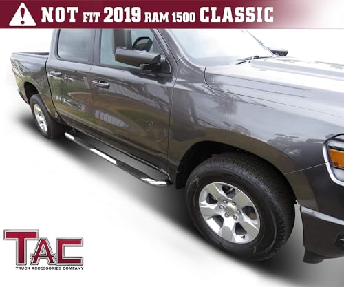 Estribos laterales TAC 3" para RAM 1500 Crew Cab 2019-2026 miniatura 3