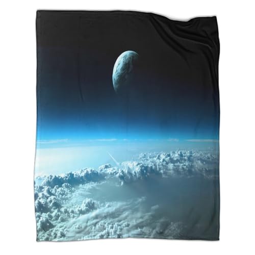 Couverture espace 3D jeté de canapé microfibre plaid voyage 150x200 - 3