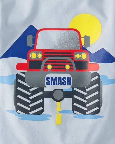 Image of Baby Boys and Toddler Boys Short Sleeve Graphic T- Shirt 2-pack