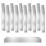 50pcs 304 Stainless Steel Shim Stock Assortment, 1' Width x 6' Length 10 Thickness Sizes（0.0007“-0.01”）, Thin Metal Strips, for Leveling and Alignment