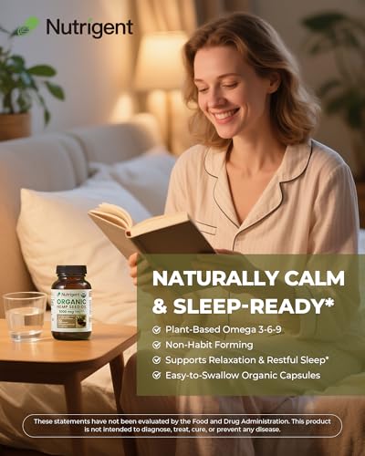 Nutrigent USDA Organic Hemp Capsules