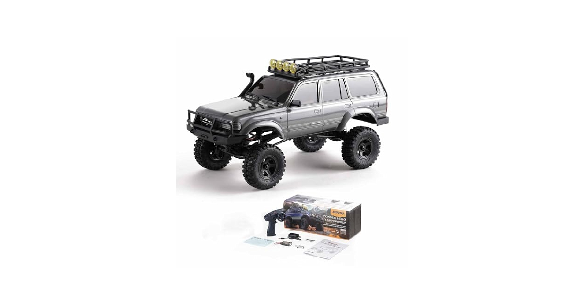 FMS FCX18 トヨタ ランドクルーザー LC80 1/18 クローラー Amazon.com: BEEZRC FMS RC Crawler 1/18 FCX18 Land Cruiser