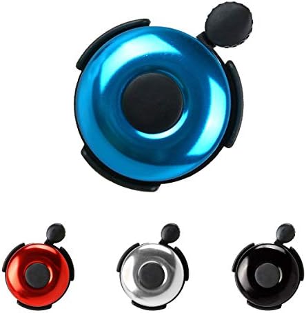 DUNCHATY Bicycle Bell - Aluminum Bike Bell Ring - Classic Bicycle Bell for Adults Men Women Kids Girls Boys Bikes - Mountain Bike Accessories - Blue