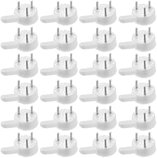 50 Pcs Non-Trace Picture Hanging Hook Plastic Invisible Traceless Hardwall Picture Hook Traceless Hanging Photo Hook for Photo Painting