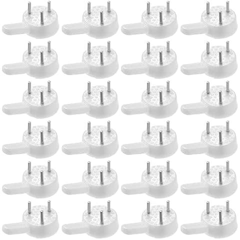 50 Pcs Non-Trace Picture Hanging Hook Plastic Invisible Traceless Hardwall Picture Hook Traceless Hanging Photo Hook for Photo Painting Cover