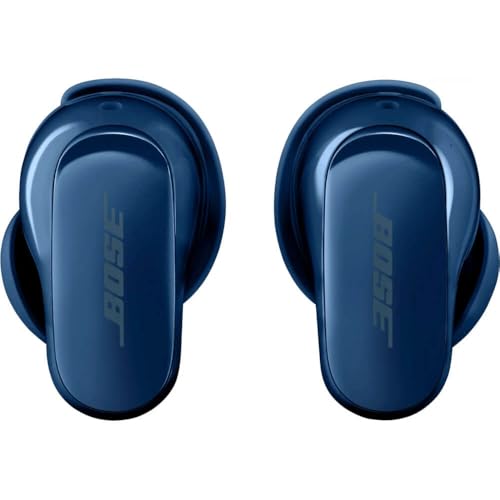 Image of Bose QuietComfort Ultra Noise Cancelling Earbuds - Lunar Blue (Renewed)