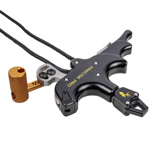 Trophy Ridge AFL114ST Precise Pro Archery Release - Pro Performance, 4-Finger Design, Smooth Sear-Style Mechanism, Torque-Free Rotation, Adjustable Thumb-Trigger And Sear Tension thumb #11