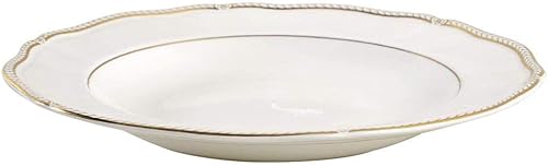 Wedgwood Crown Gold - Tazón de sopa de borde grande