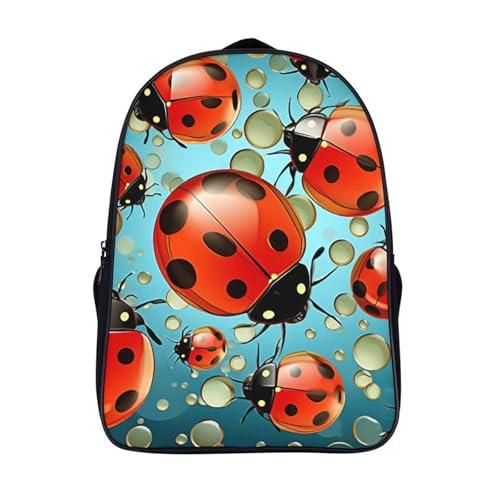 Cartable fille pour la école primaire Ladybug - Sac à dos idéal pour la rentrée des classes