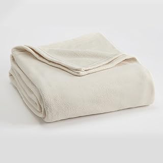 FLEECE BLANKET BY VELLUX - Full/Queen, Microfiber, Polar fleece, Lightweight, Warm, Soft