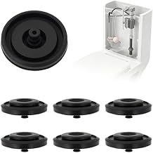 6 PCS 83143 Toilet Fill Valve Seal Replacement - Compatible with Fluidmaster-200/242/400/747, Black Rubber Toilet Fill Valve Seal Replacement Part, Durable Toilets Tank Part Diaphragm