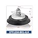 1PCS ZPT32H ZPT40H ZPT63H ZPT100H ZPT125H Single Layer Flat Industrial Rubber Pneumatic Vacuum Pad Air Sucker Suction Cup(ZPT125H-B01-A14)