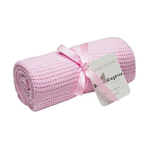 Baby Elegance Cellular Rolled Blanket (70 x 90 cm, Pink) Cover