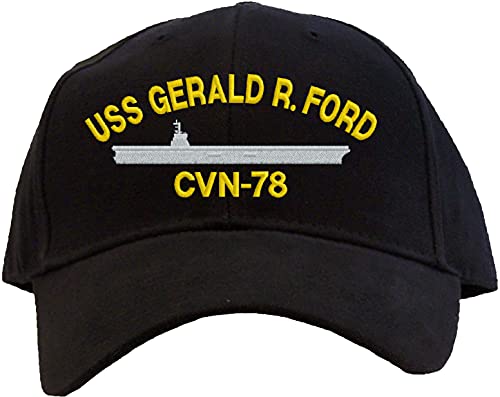 Gorra bordada USS Gerald R. CVN-78 miniatura 1